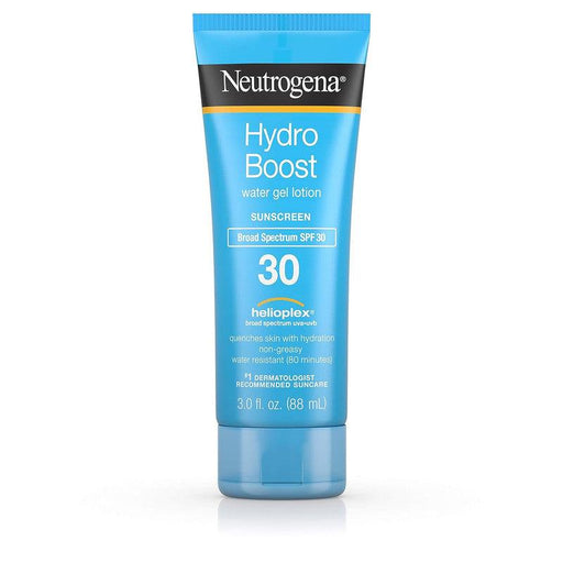 Neutrogena Hydro Boost Moisturizing Sunscreen Water Gel Lotion SPF 30 - 3 fl oz - Shop Home Med