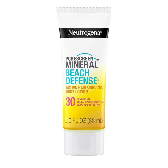 Neutrogena Purescreen+ Beach Defense Performance Mineral Sunscreen Lotion SPF 30 - 88ml - Shop Home Med