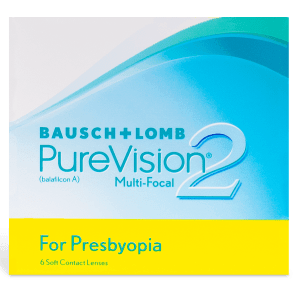 PureVision 2 For Presbyopia Contact Lenses Box - 6 Pack