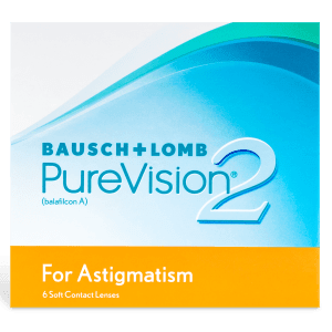PureVision 2 HD For Astigmatism Contact Lenses Box - 6 Pack