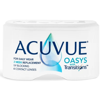 Acuvue Oasys with Transitions Contact Lenses Box - 6 Pack