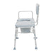 Padded Seat Transfer Bench with Commode Opening - Shop Home Med