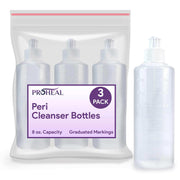Peri Bottle for Postpartum Care Perineal Squirt Bottle with Lid - 8 oz 3 Pack - Shop Home Med