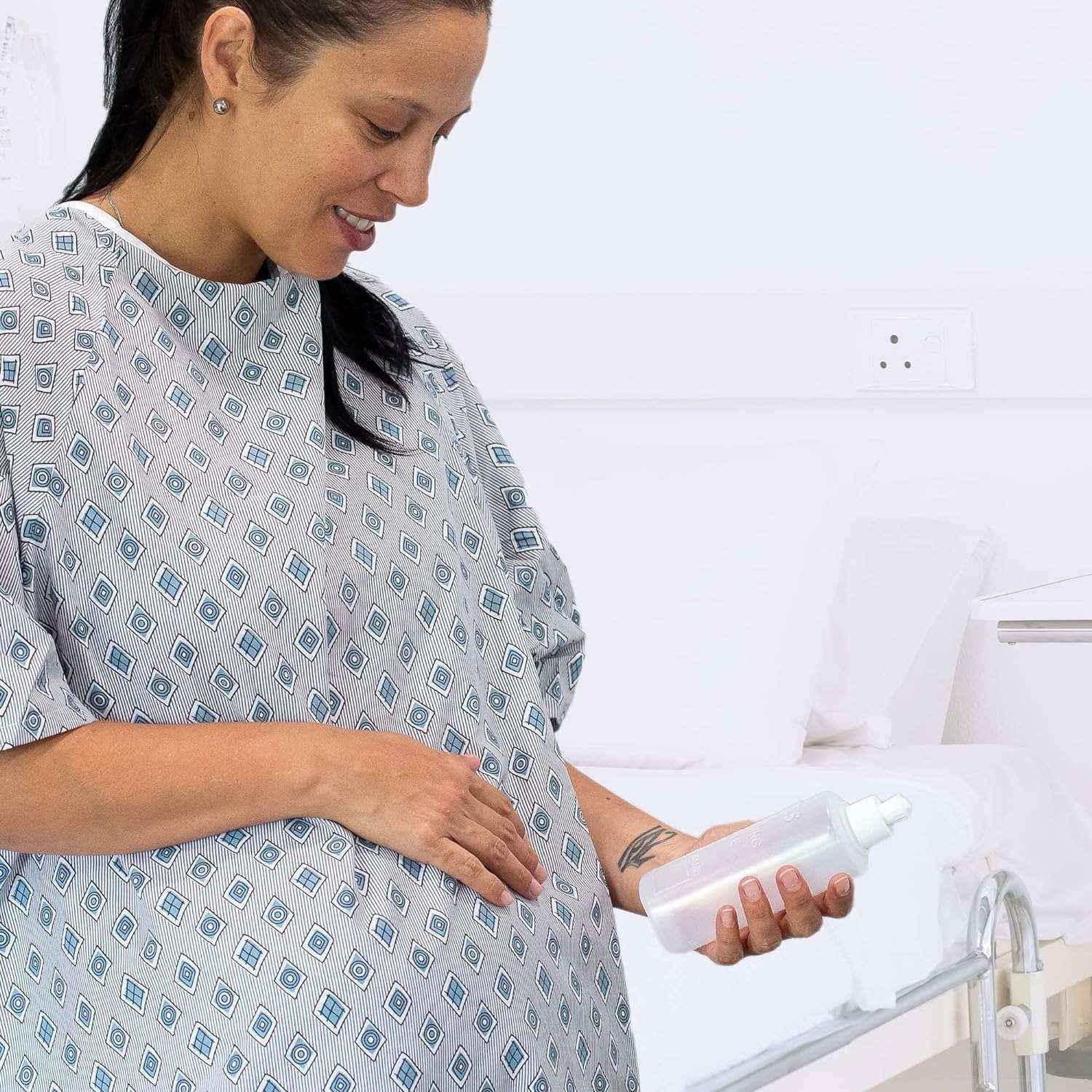 Peri Bottle for Postpartum Care Perineal Squirt Bottle with Lid - 8 oz 3 Pack - Shop Home Med