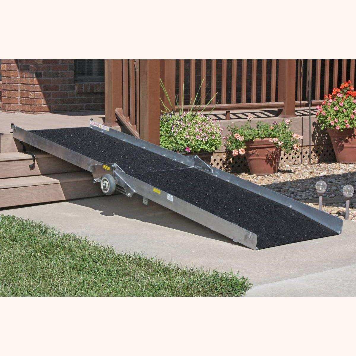 Prairie View Industries Wheel A Bout Ramp 10' Wheelchair Ramp 2-3/4" Top Hook - Shop Home Med