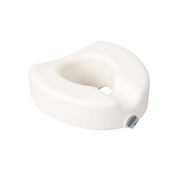 Premium Plastic Raised Toilet Seat with Lock, Elongated - Shop Home Med