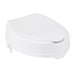 Raised Toilet Seat with Lock and Lid, Standard Seat, 4" - Shop Home Med