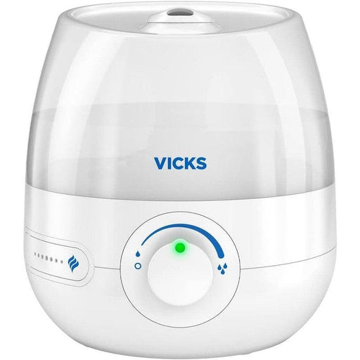 Vicks Top Fill 0.5 gallon Ultrasonic Cool Mist Humidifier - White - Shop Home Med